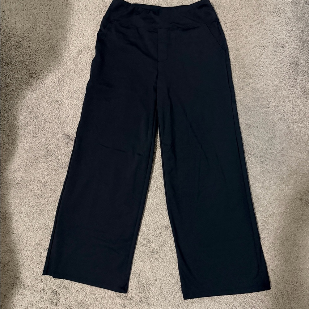 Women's Black Wide-Leg Pants - Picture 5 of 8